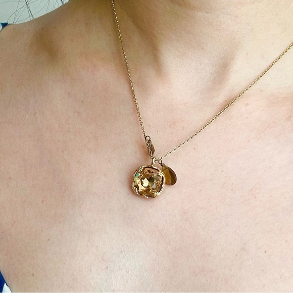 Smoky Quartz Crystal Necklace - Picture 4 of 5